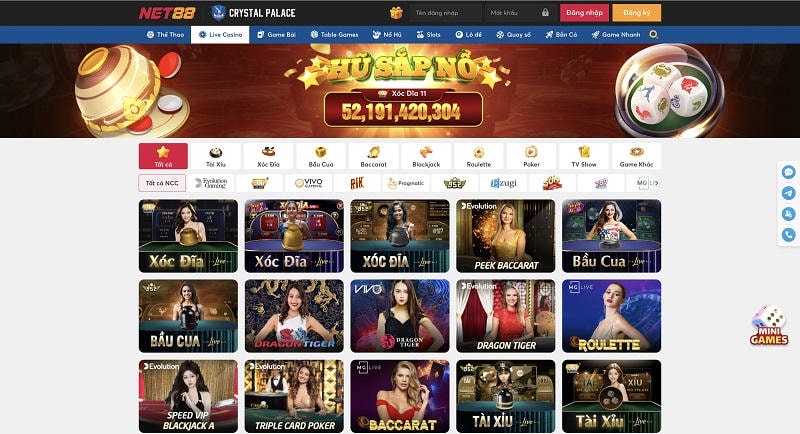 Net88 Đa dạng sản phẩm – giao diện & trải nghiệm